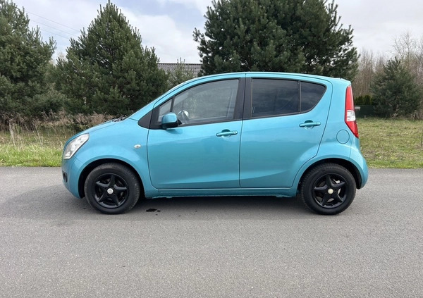 Suzuki Splash cena 13900 przebieg: 169879, rok produkcji 2008 z Żory małe 191
